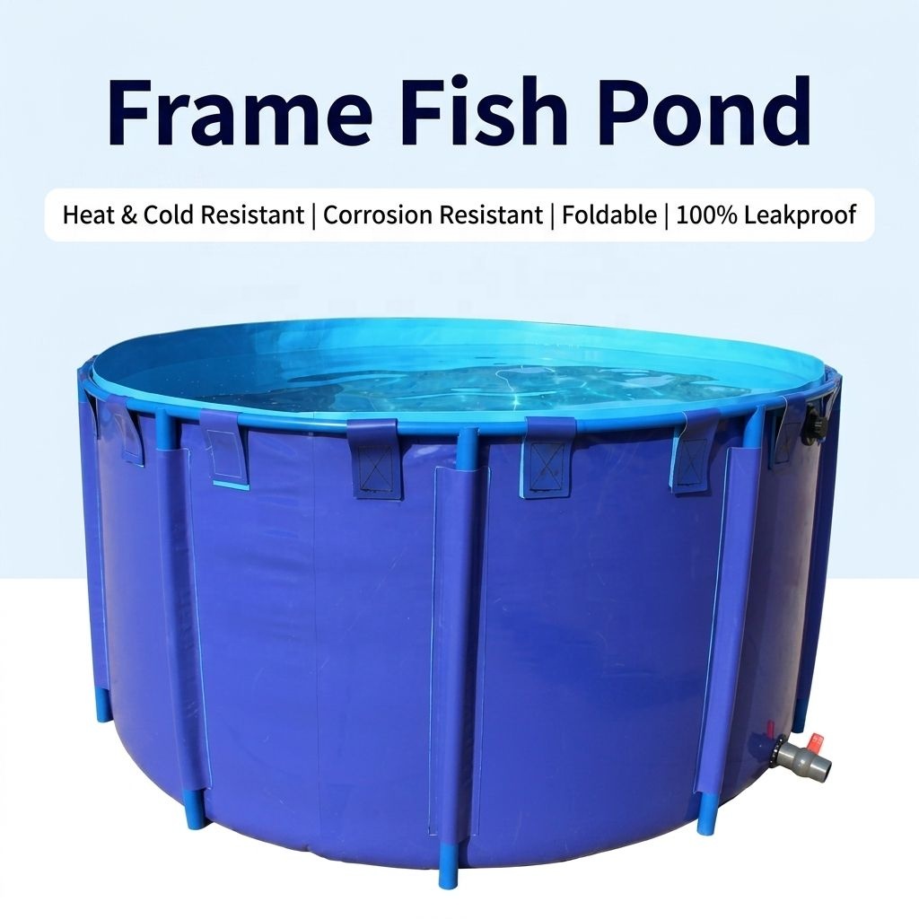 Farm Pond Liner - Прочный ПВХ-бассейн для разведения рыбы, утолщенный