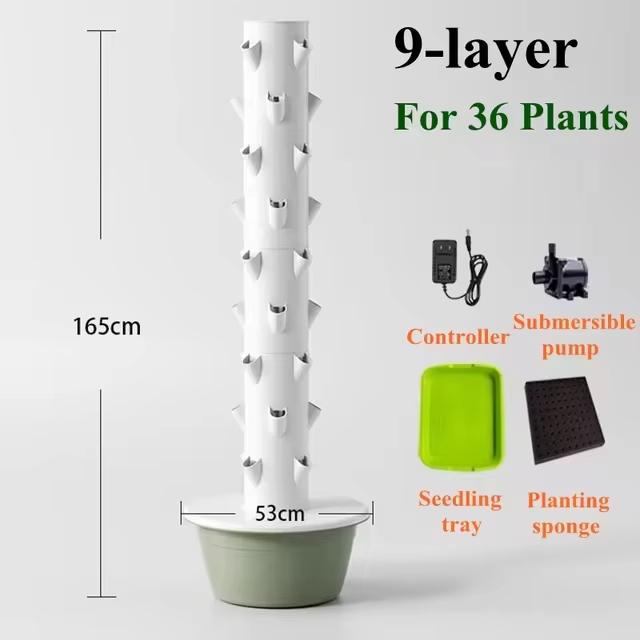 Hydroponic Nft Channel - Новая коммерческая аэропонная гидропонная вертикальная теплица-башня
