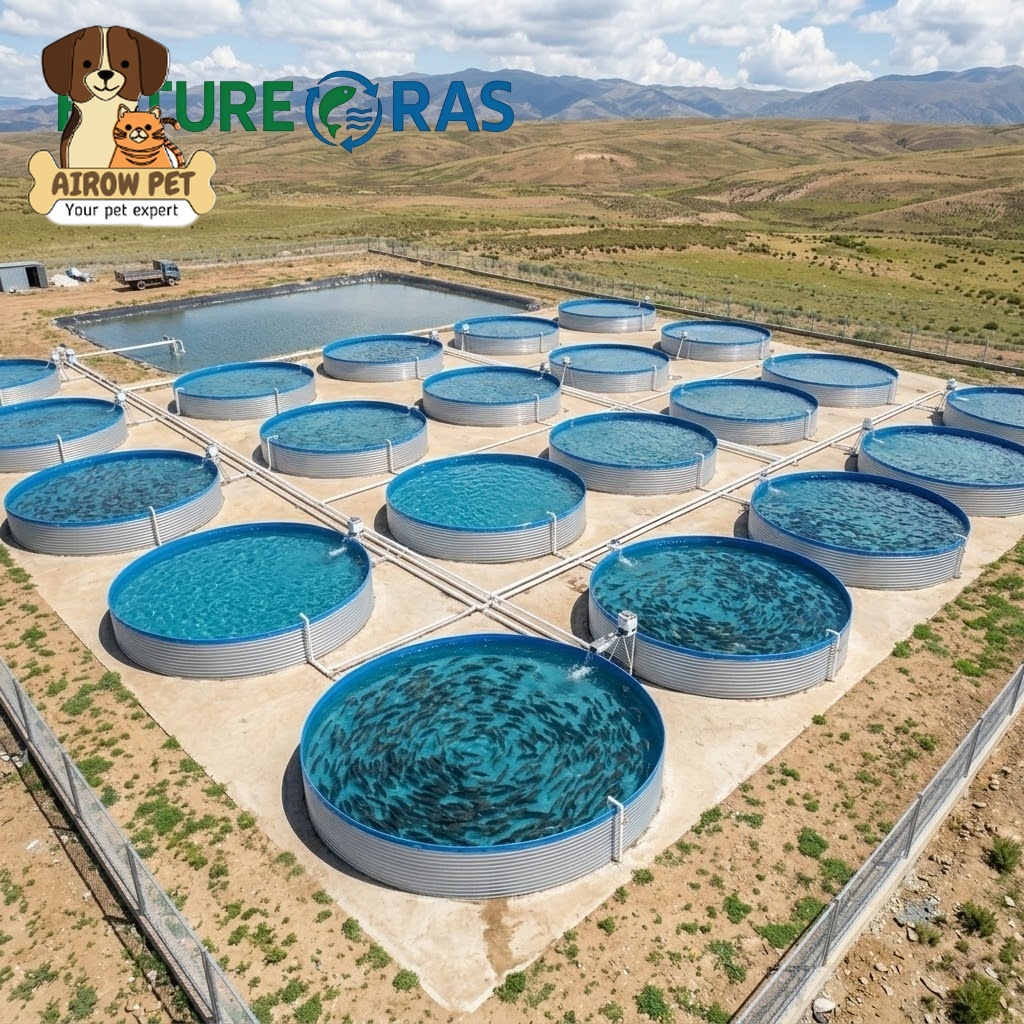 Farm Pond Liner - AIROW FUTURERAS 5*1.2м Коммерческие ПВХ-бассейны для
