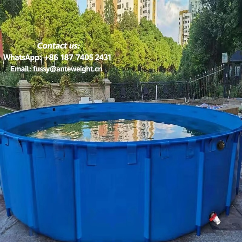 Farm Pond Liner - Складной легкий резервуар для аквакультуры 2026