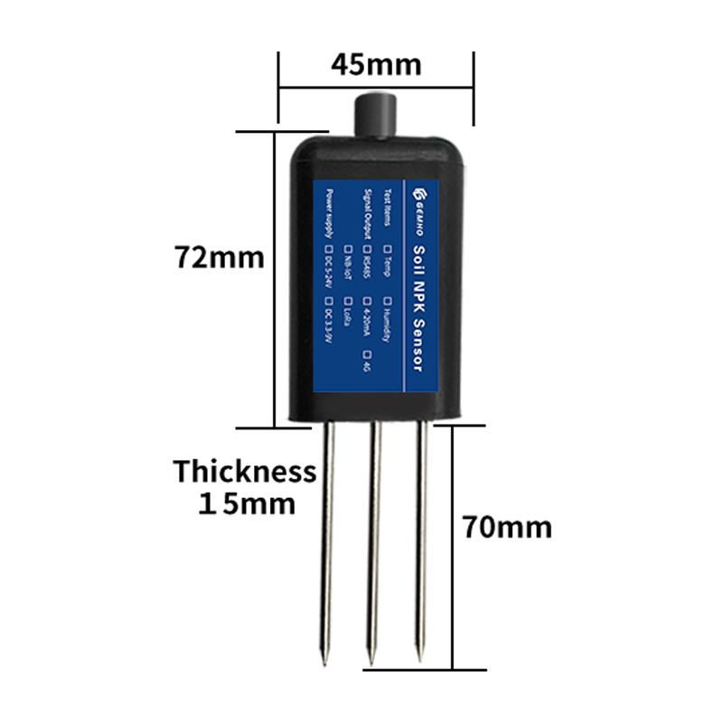 Soil Moisture Sensor - RS485 4-20 мА, датчик температуры, влажности,