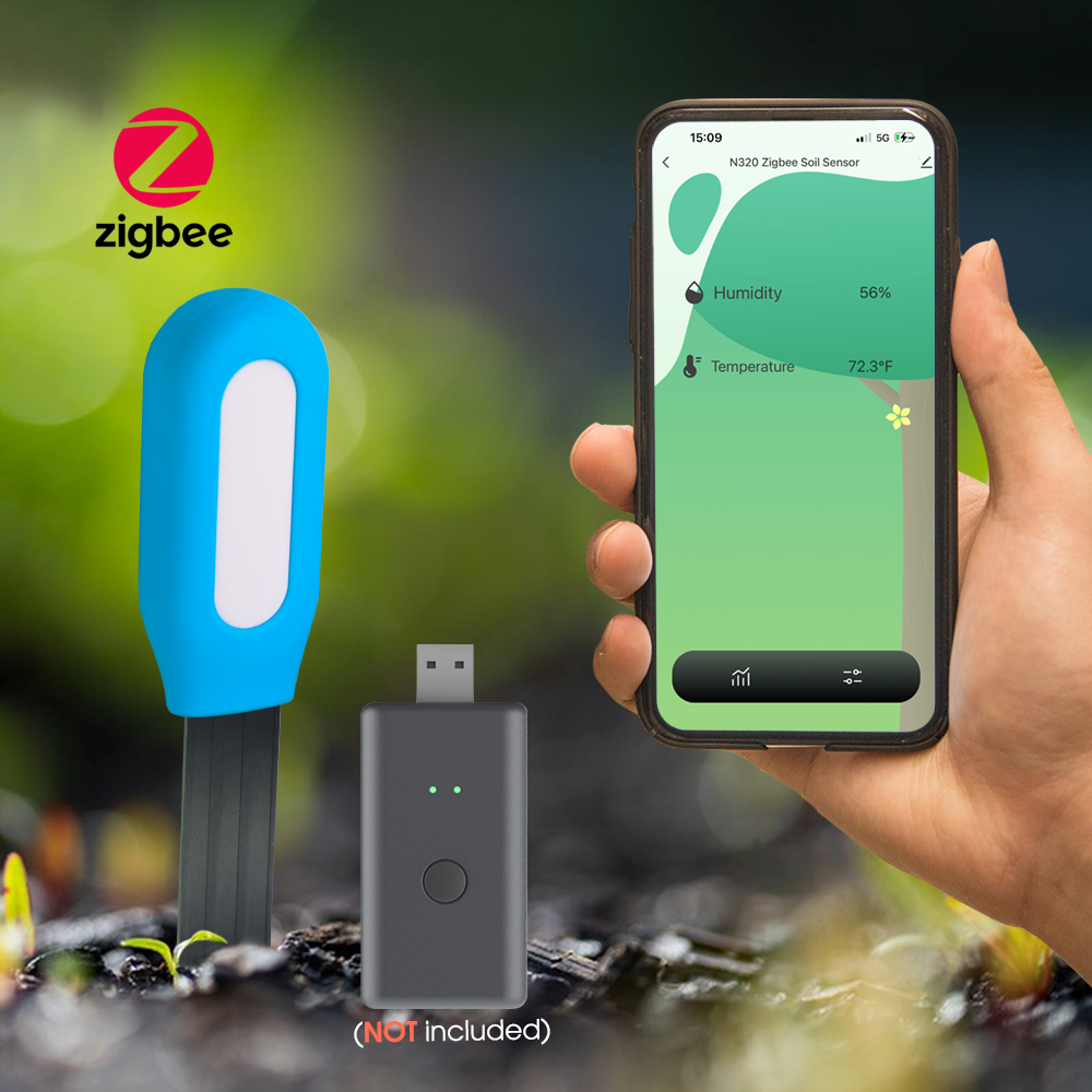 1 шт. Tuya Zigbee датчик почвы – обзор и цена Soil Moisture Sensor