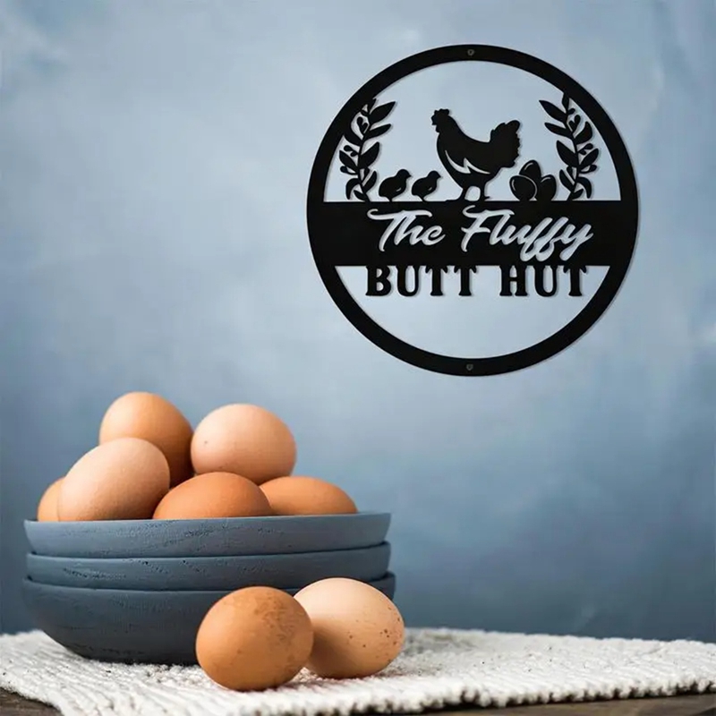 Металлическая табличка для кур – обзор и цена Farming & Agriculture Word Stacks
