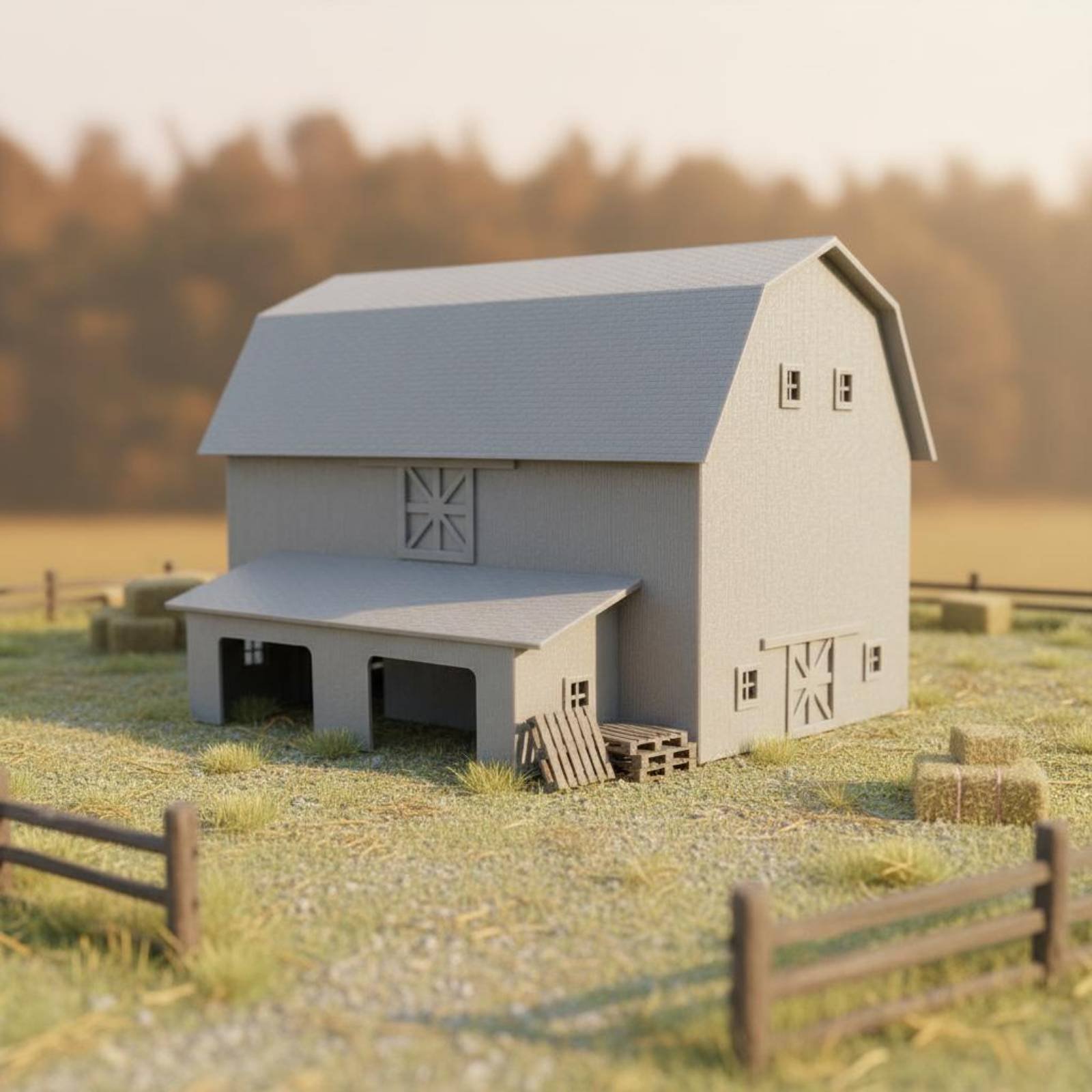 Модель фермерского здания 1:87 – обзор и цена Farming & Agriculture Word Stacks
