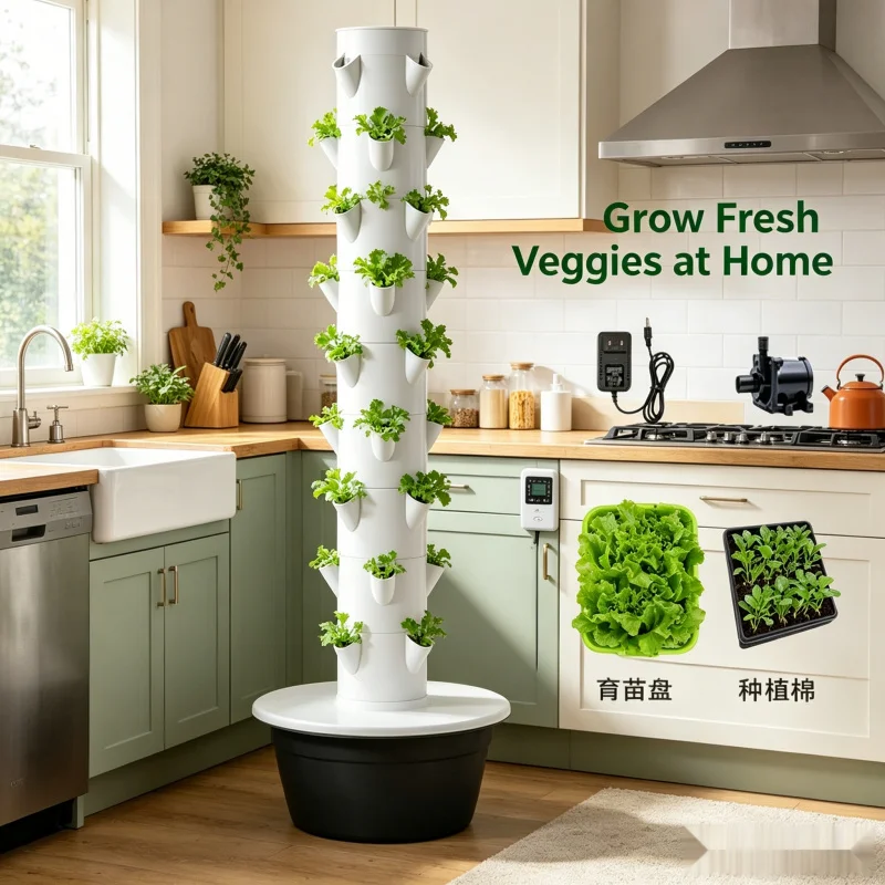 Умная вертикальная гидропонная – обзор и цена Hydroponic Nft Channel