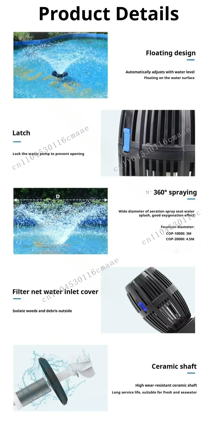 Насос для плавающего фонтана C – обзор и цена Farm Pond Liner